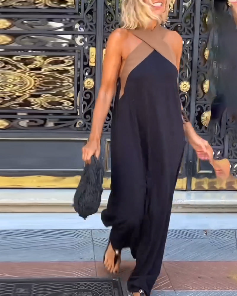 Claudinia | Halter Neck Summer Dress