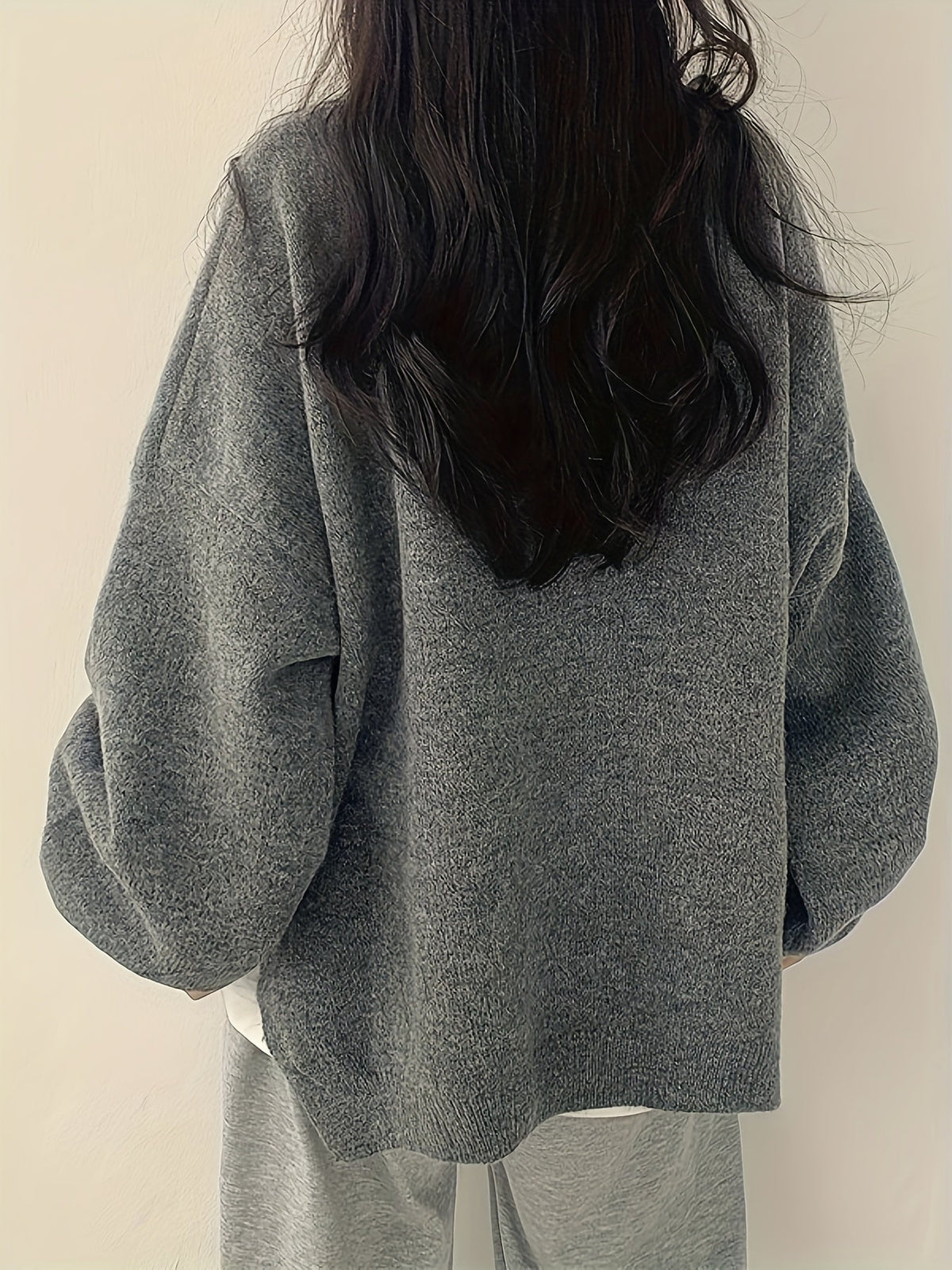 Aemie | Oversized Crewneck Sweater