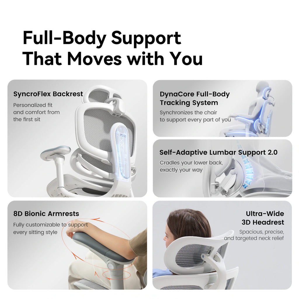 Adaptive Ergonomic Chair