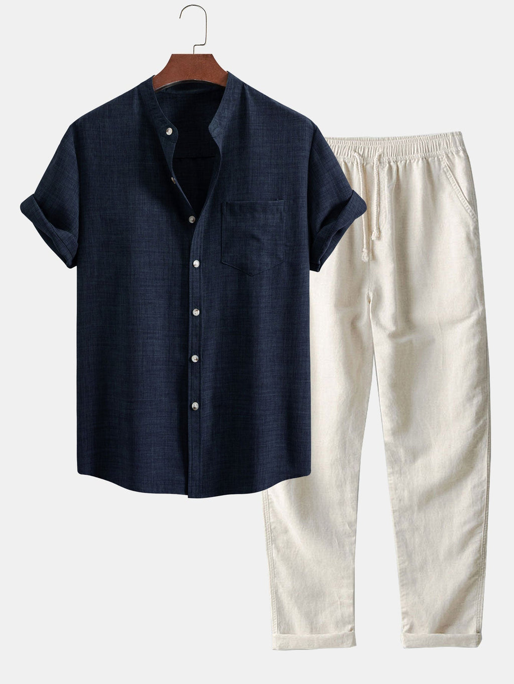 Seth | Classic Comfort Shirt and Pants Set