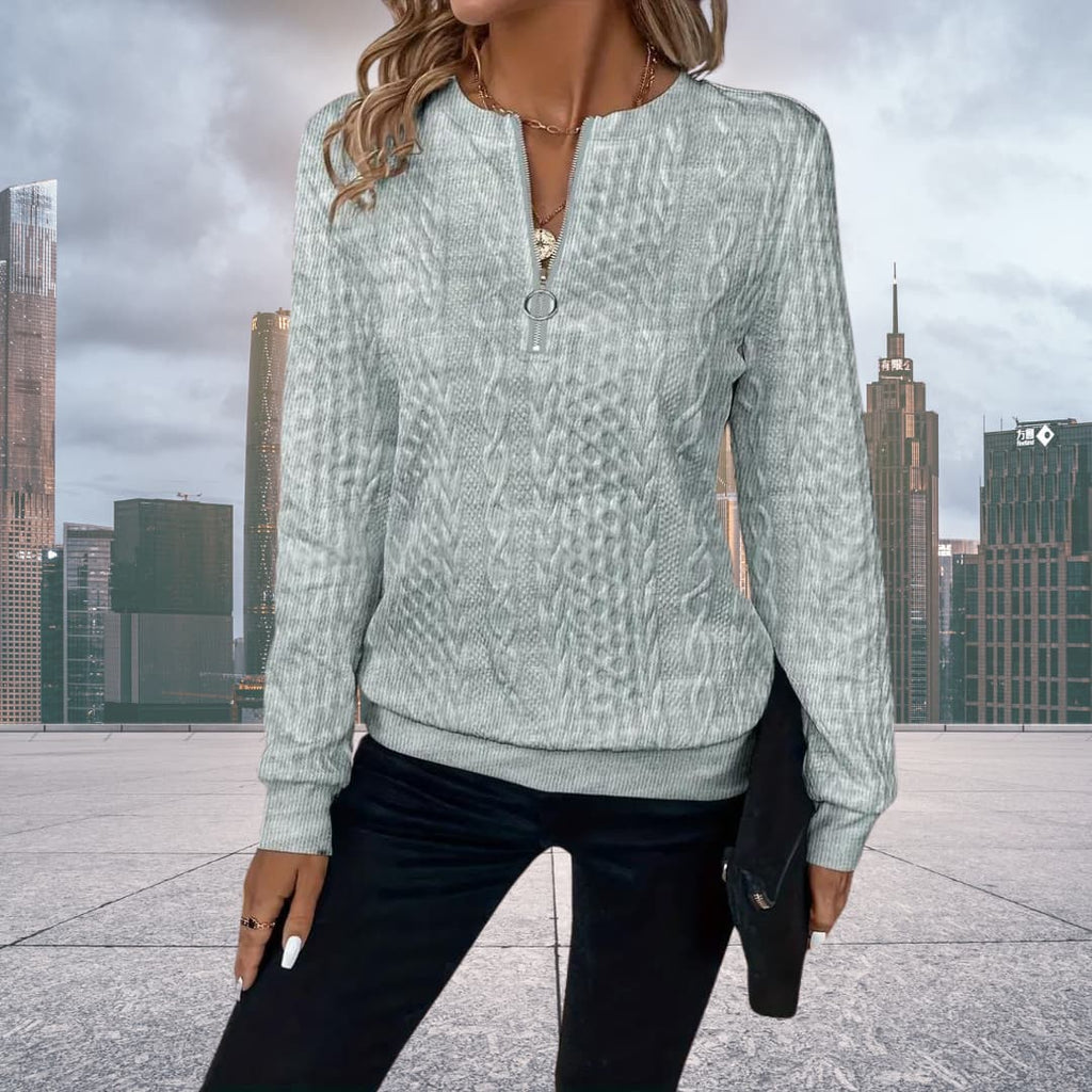 Maisie | Sleek Textured Sweater