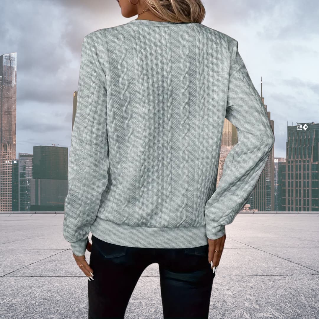 Maisie | Sleek Textured Sweater
