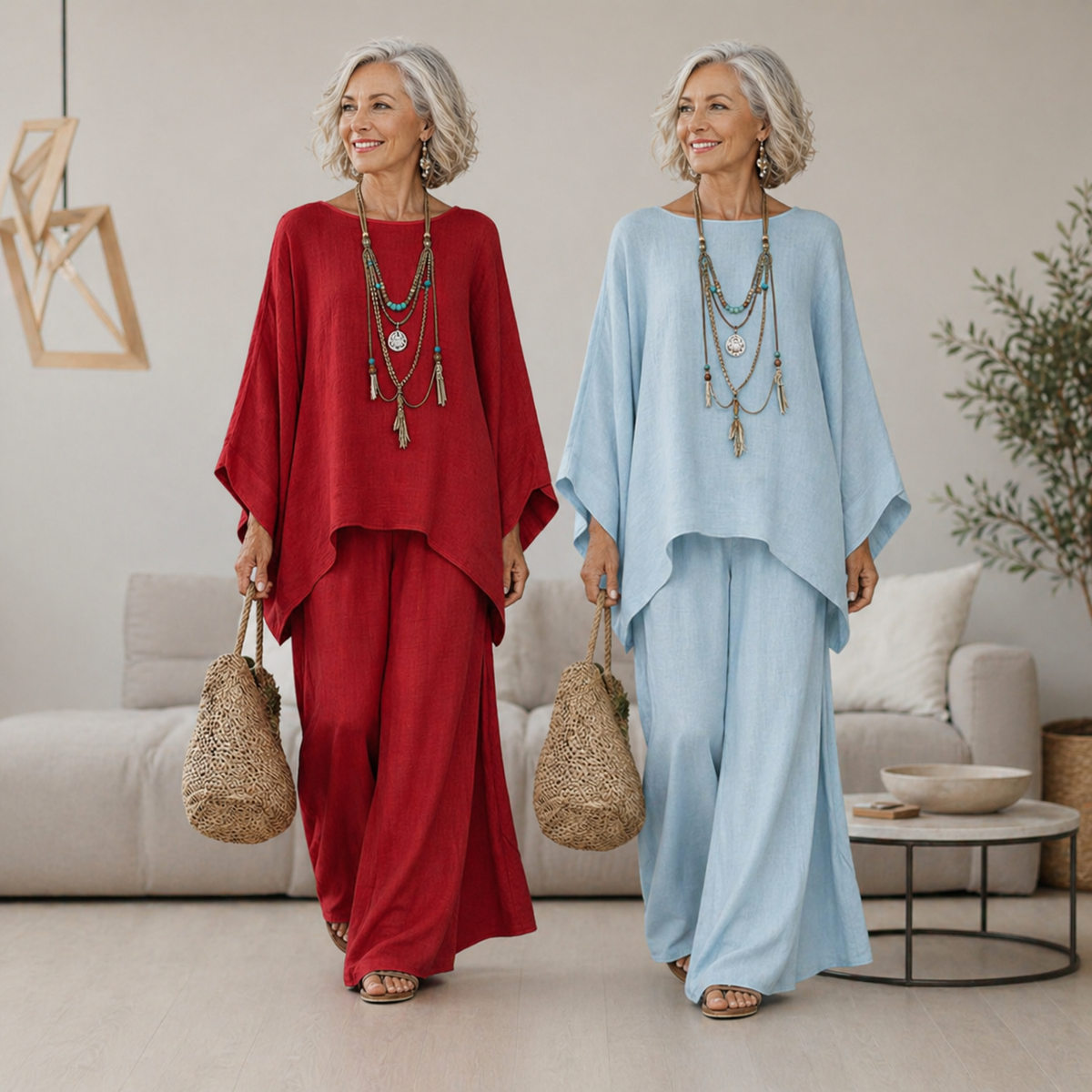 Donessa | Flowy Two-Piece Set