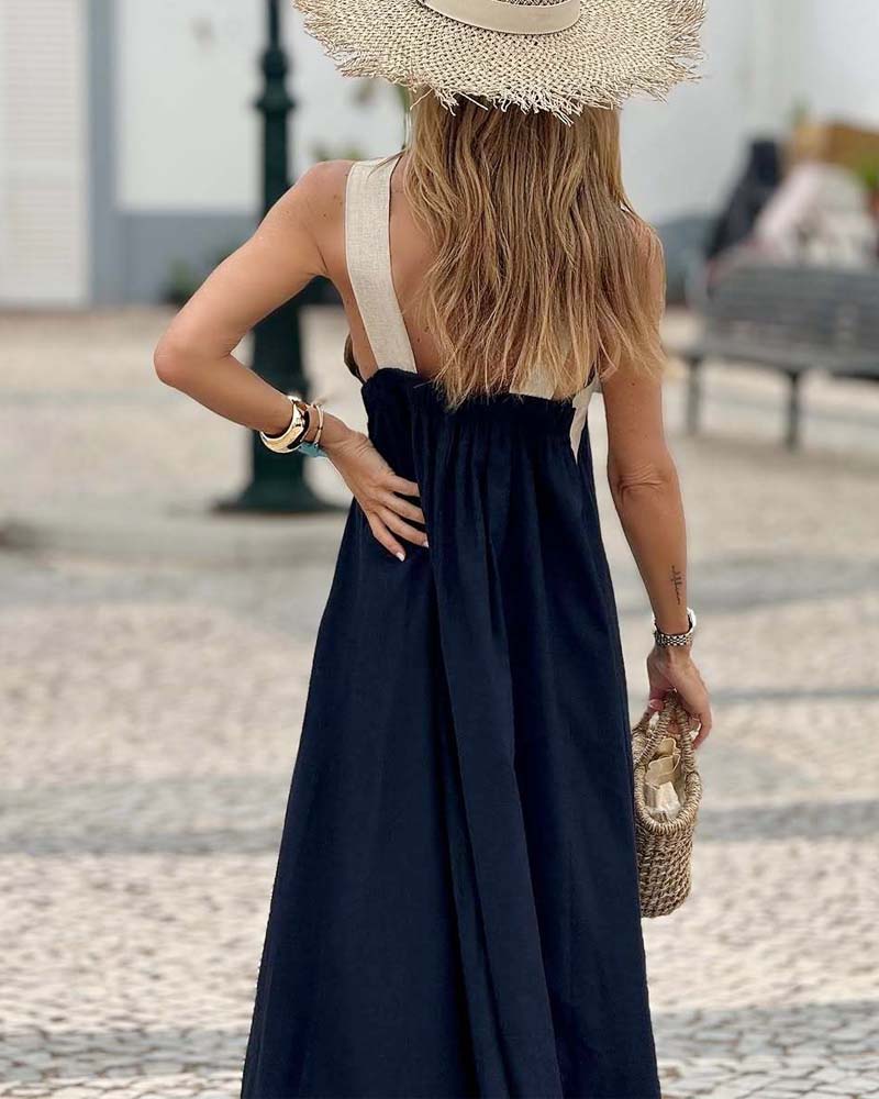 Claudinia | Halter Neck Summer Dress