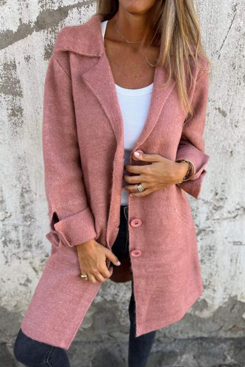 Naomi | Chic Buttoned Long Coat