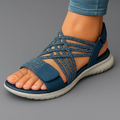 Lirah | Cushioned Cross-Strap Sandals