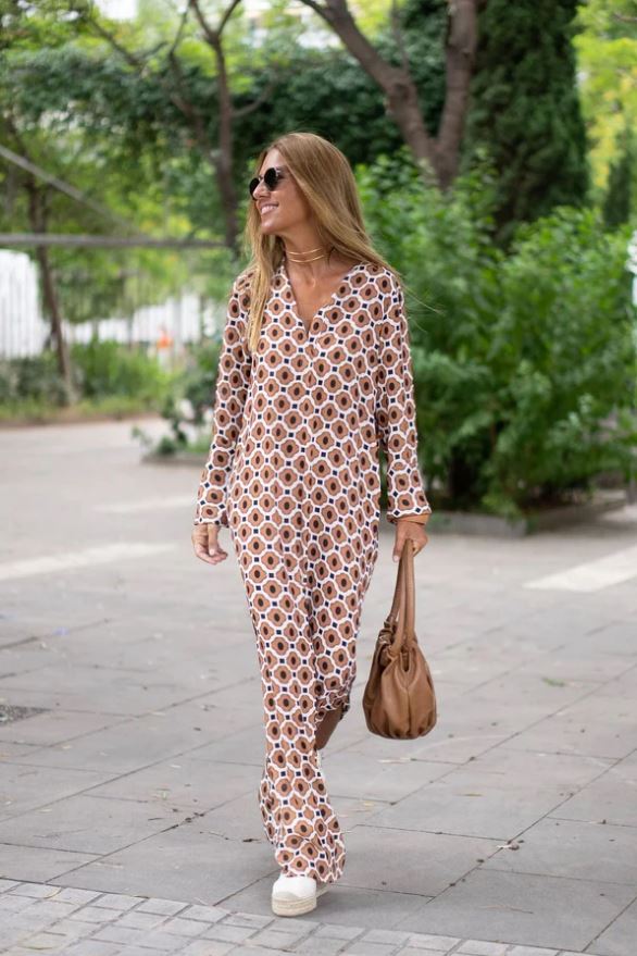 Bella | Stylish Print Dress