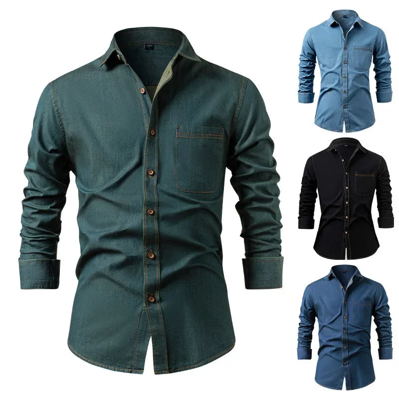 Derrick | Smart Button-up Longsleeve Shirt