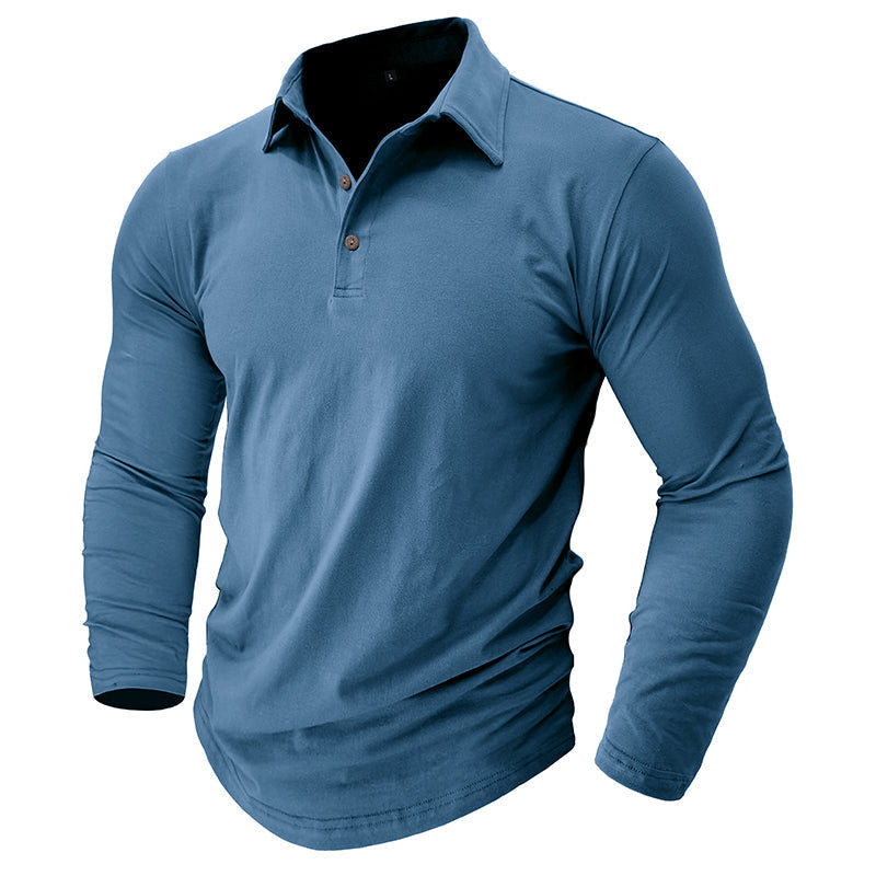 Stefan | Modern Edge Longsleeve Polo