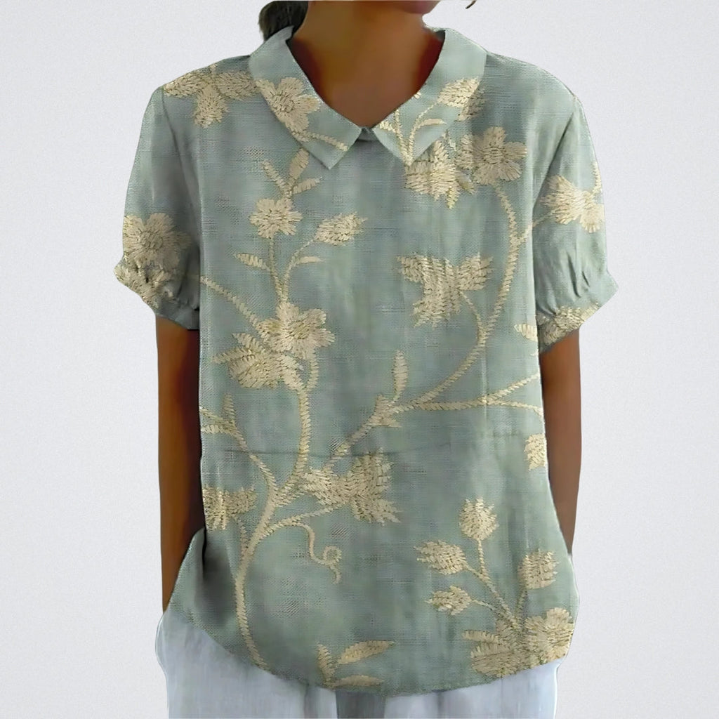 Linzielle | Floral French Vintage Blouse