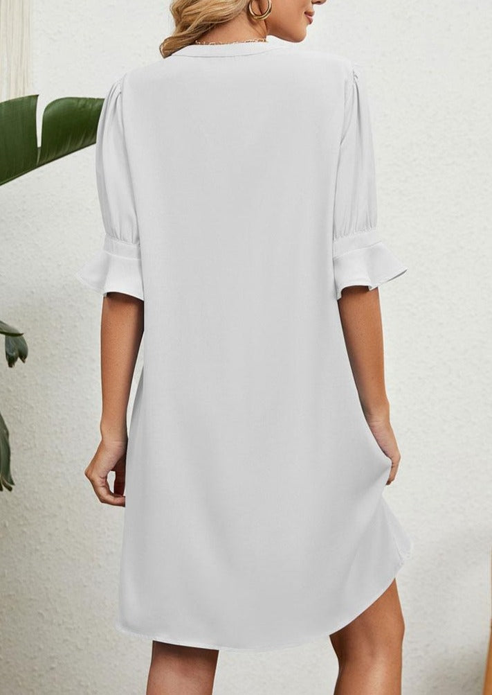 Norene | V-Neck Tunic Dress