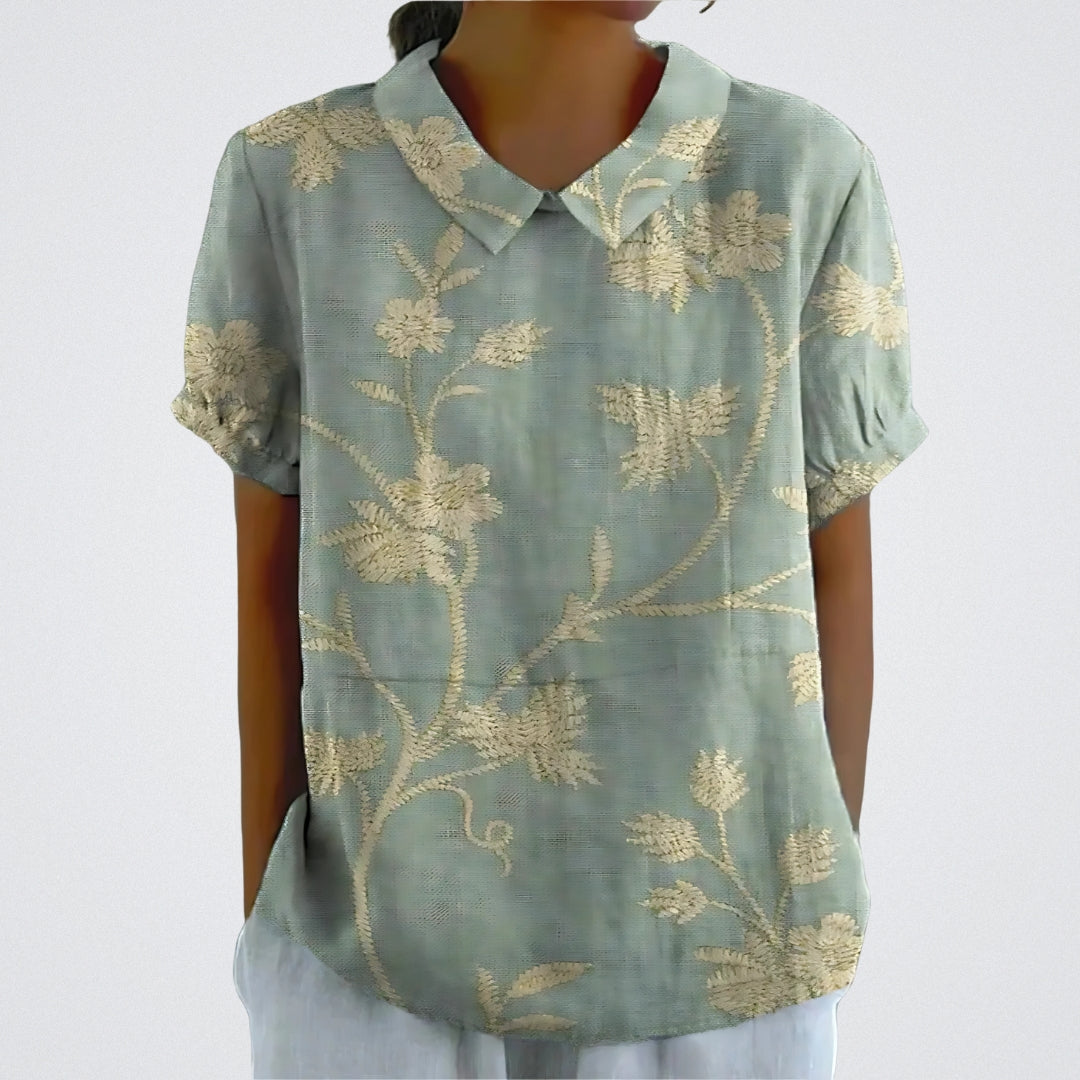 Lielle | Floral French Vintage Blouse