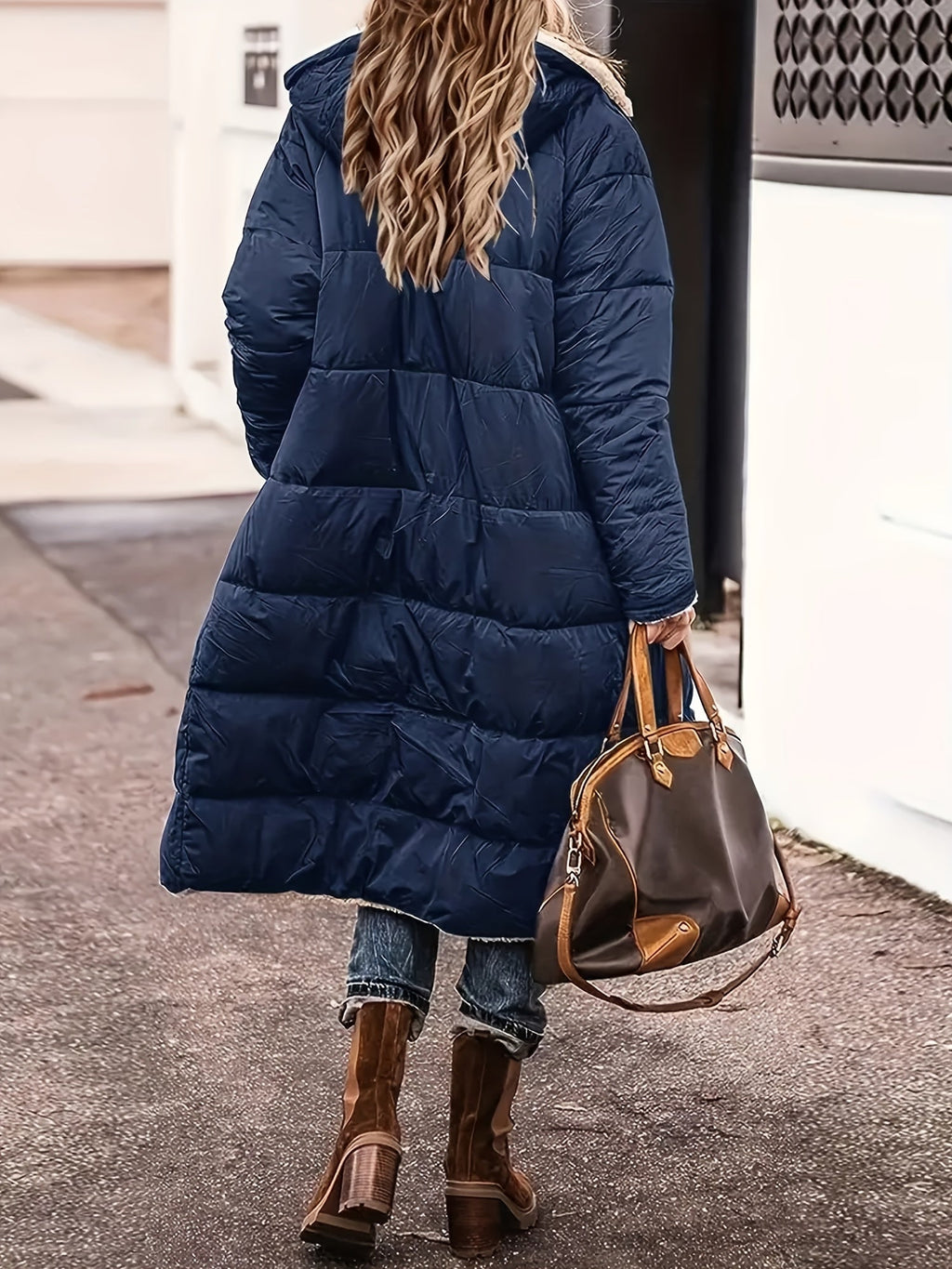 Ellena | Sleek Longline Winter Jacket