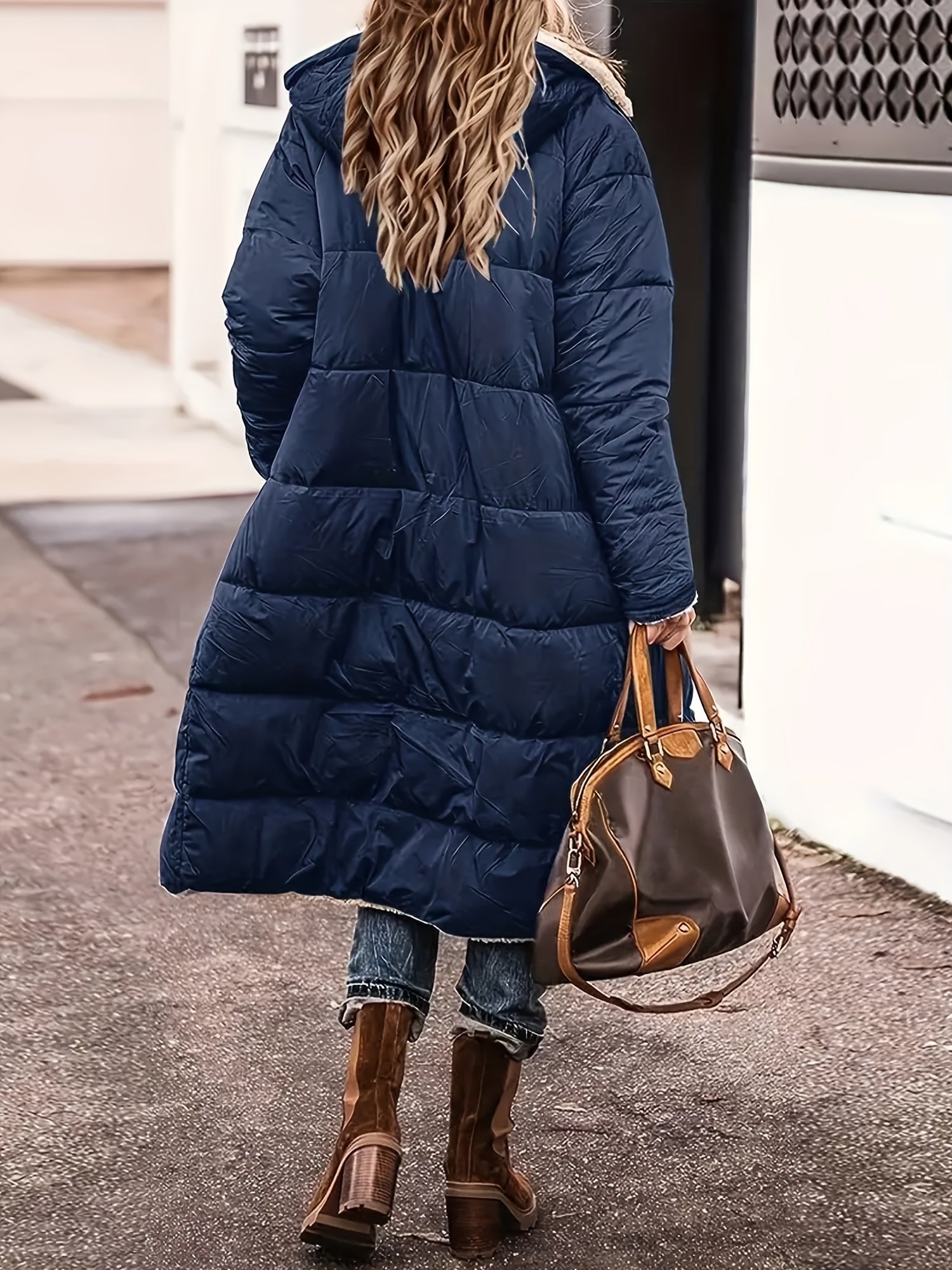 Ellena | Sleek Longline Winter Jacket
