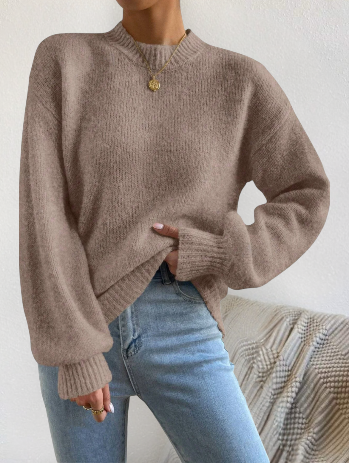 Vanna | Balloon Sleeve Sweater