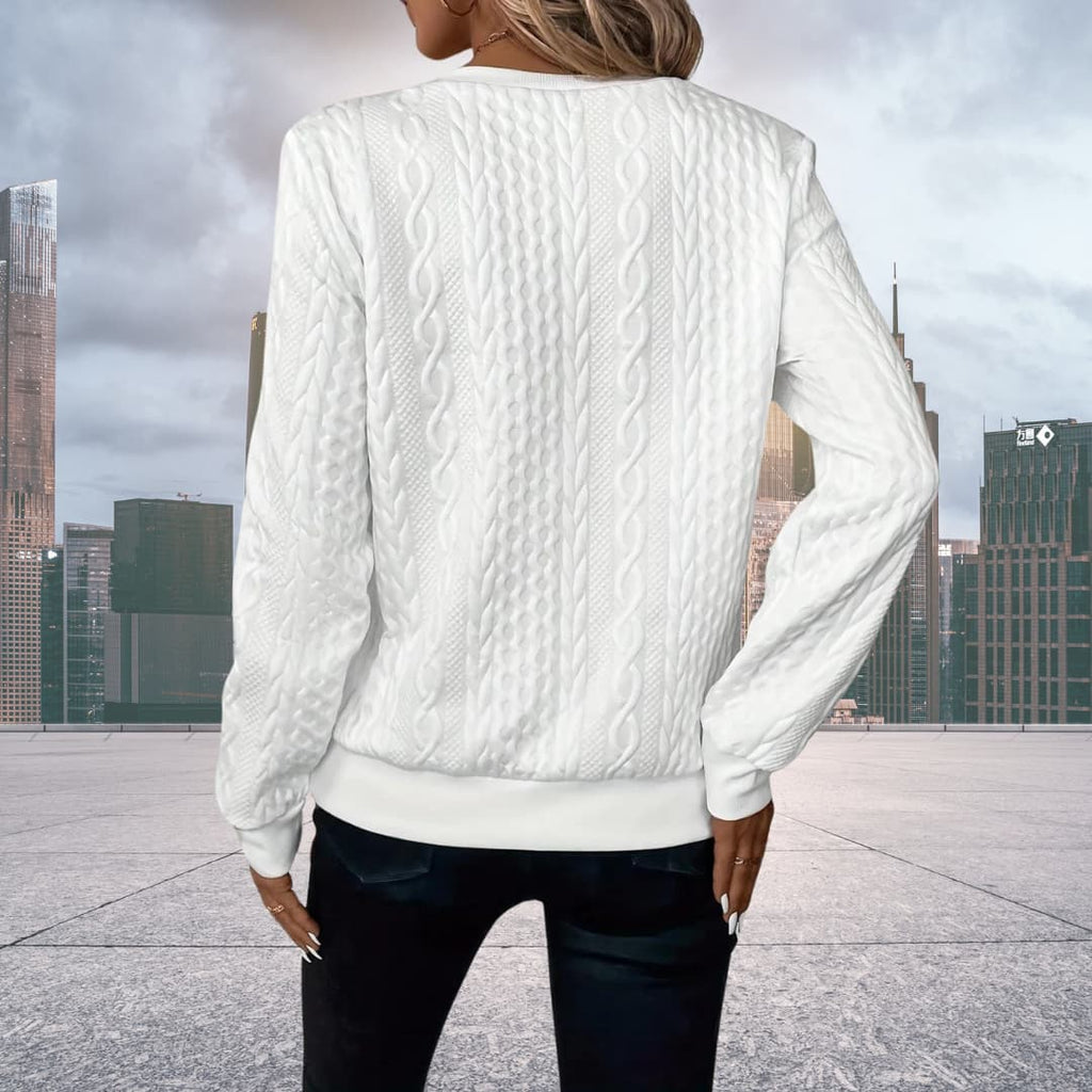 Maisie | Sleek Textured Sweater