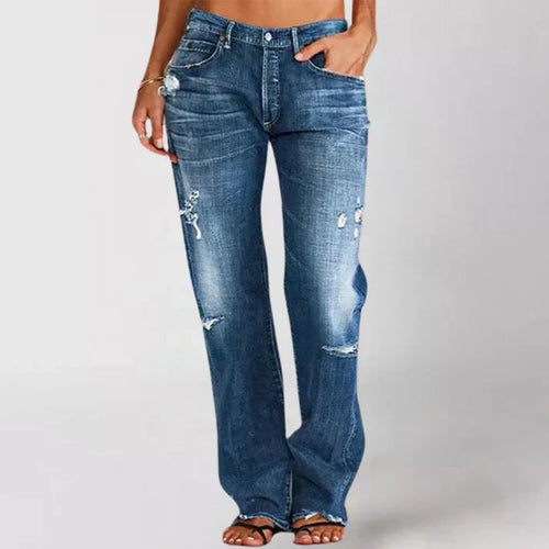 Adella | Sleek Low-Waist Jeans