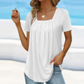 Nami | Flowy Square-Neck Blouse