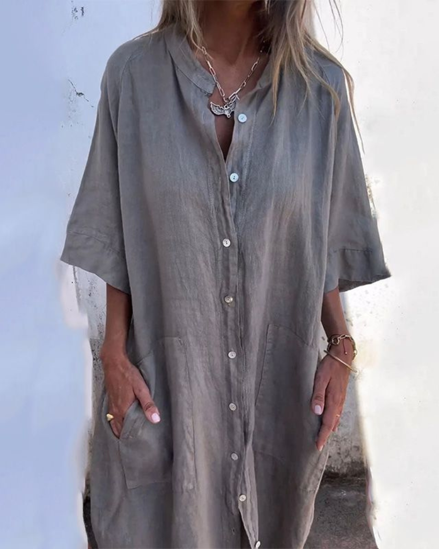 Cara | Cozy Shirt Dress
