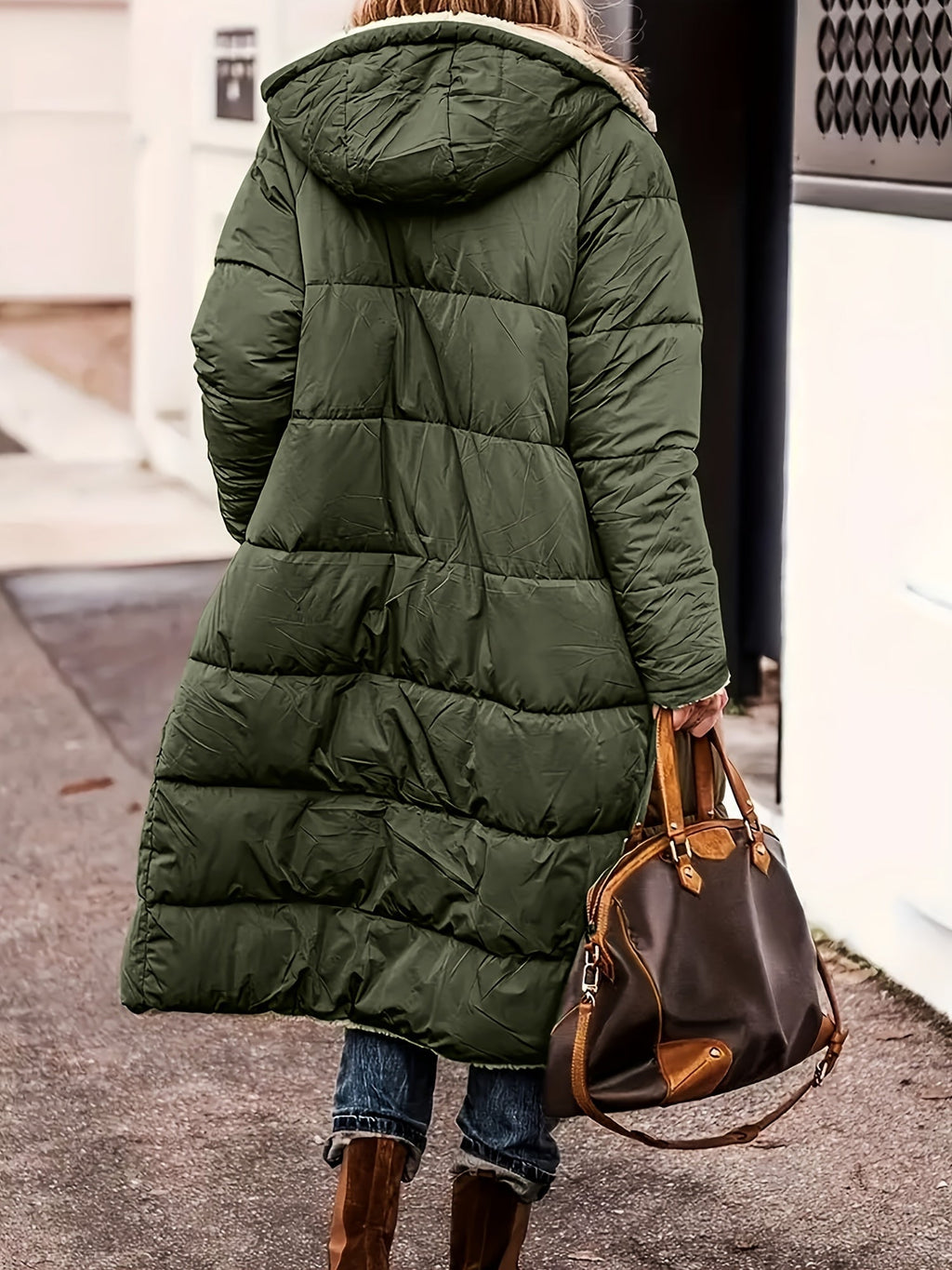 Ellena | Sleek Longline Winter Jacket