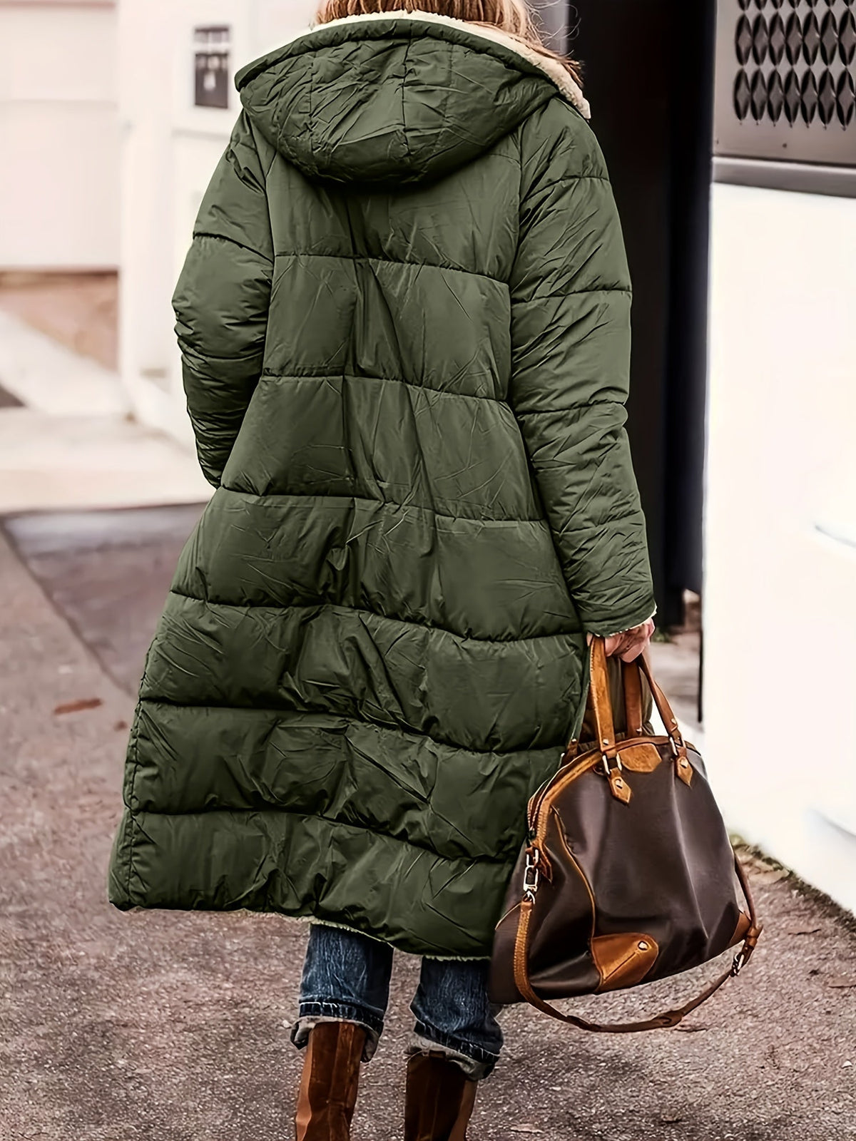 Ellena | Sleek Longline Winter Jacket