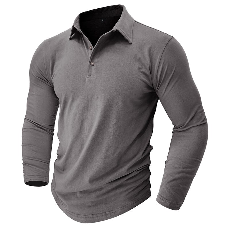 Drayce | Muscle Fit Longsleeve Polo