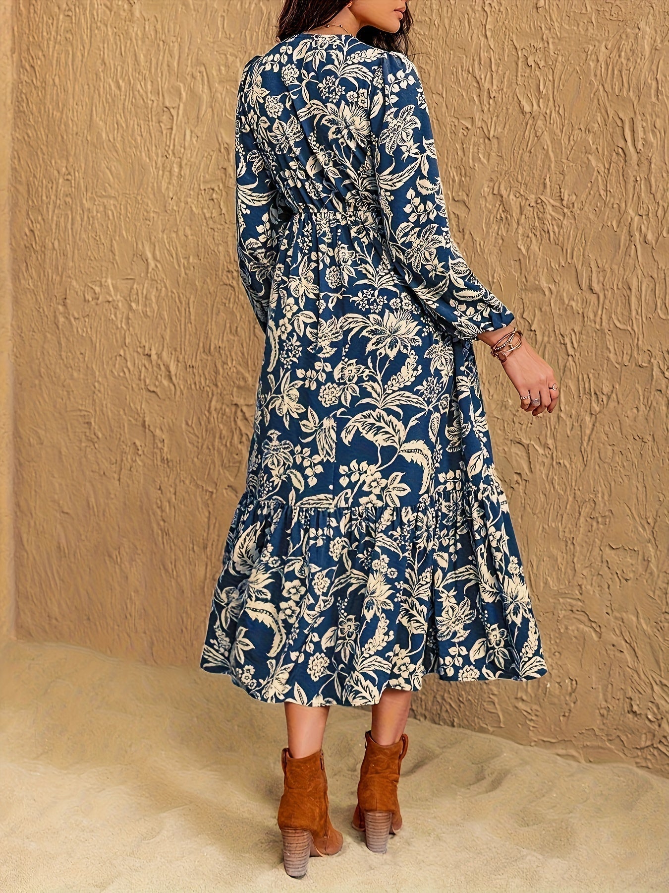 Halia | Elegant Floral Dress
