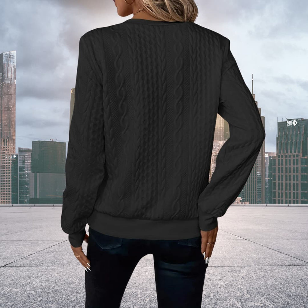 Maisie | Sleek Textured Sweater