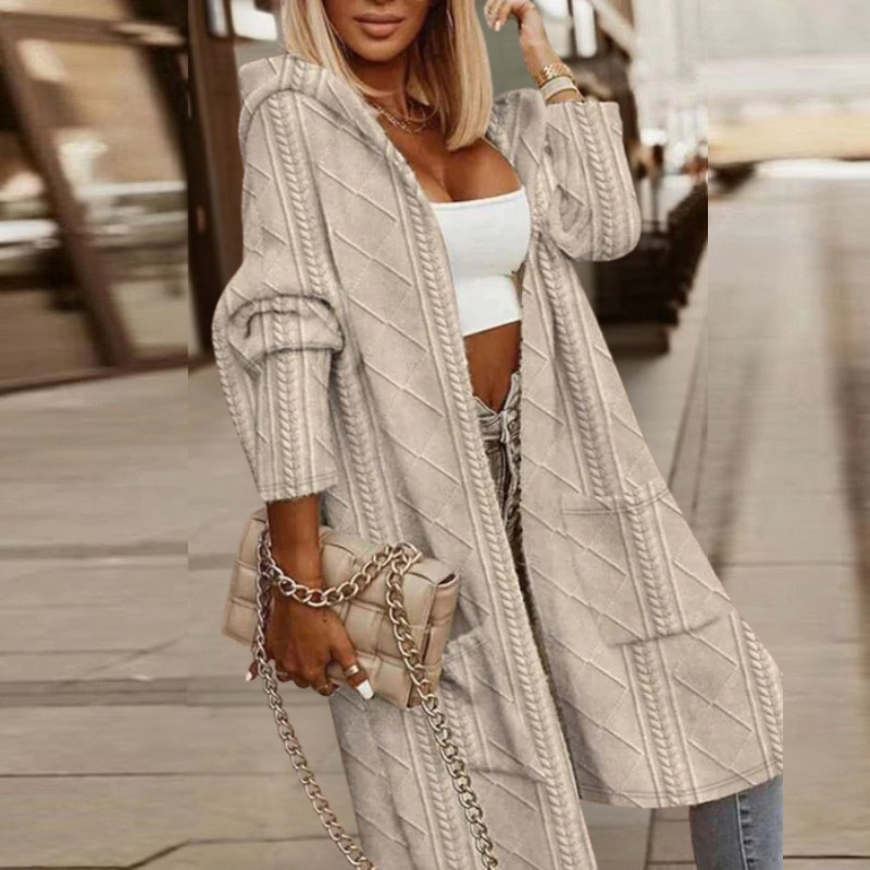 Emerelle | Cozy Hooded Cardigan