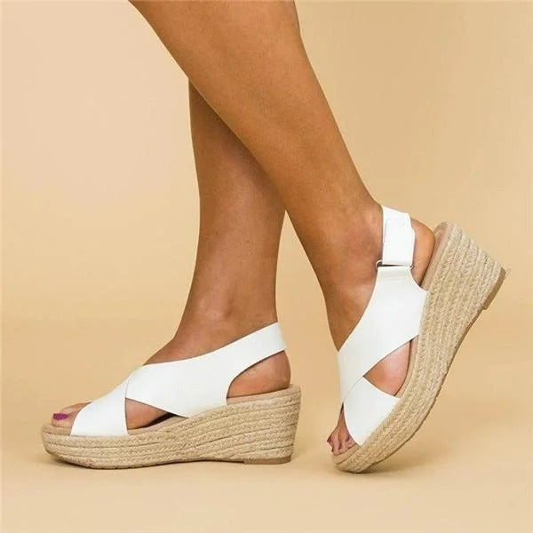 Annika | Orthopedic Open-toe Wedges