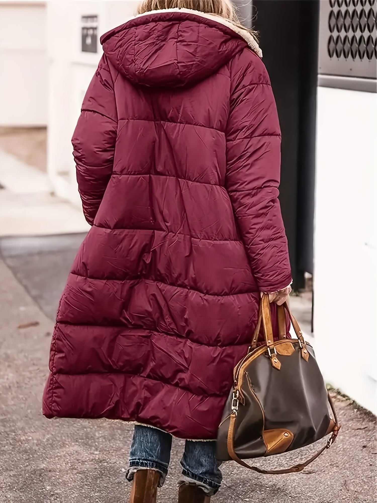 Ellena | Sleek Longline Winter Jacket