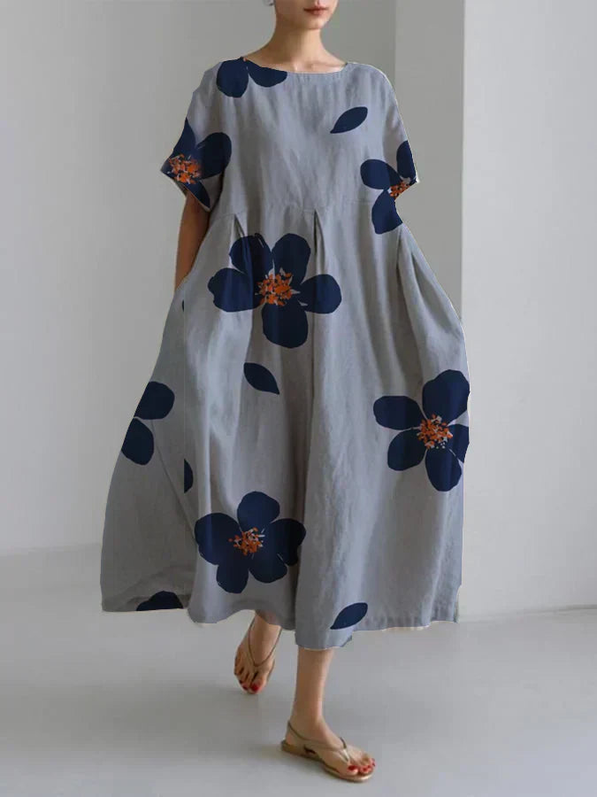 Raela | Stylish Relaxed Fit Floral Dress