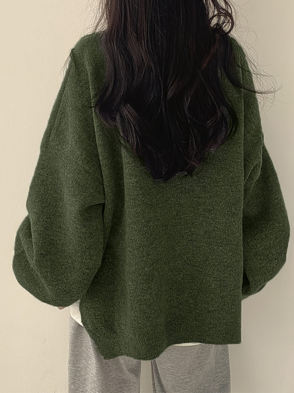 Aemie | Oversized Crewneck Sweater