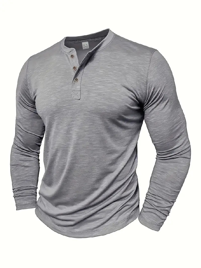James | Supreme Fit Henley Shirt