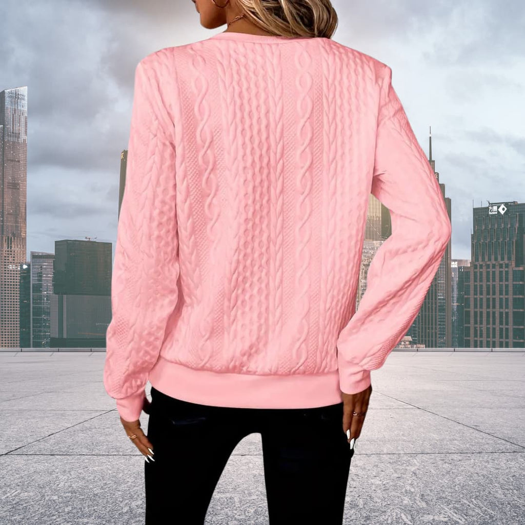 Maisie | Sleek Textured Sweater