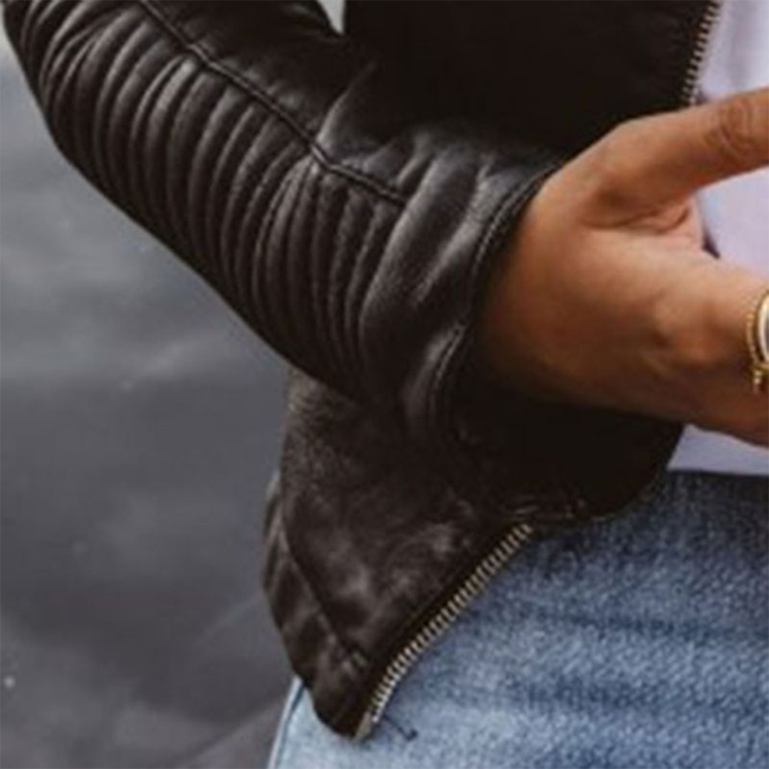 Kitty | Sleek Structured Zip-Up Jacket