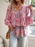 Saskia | Artisan Print Top