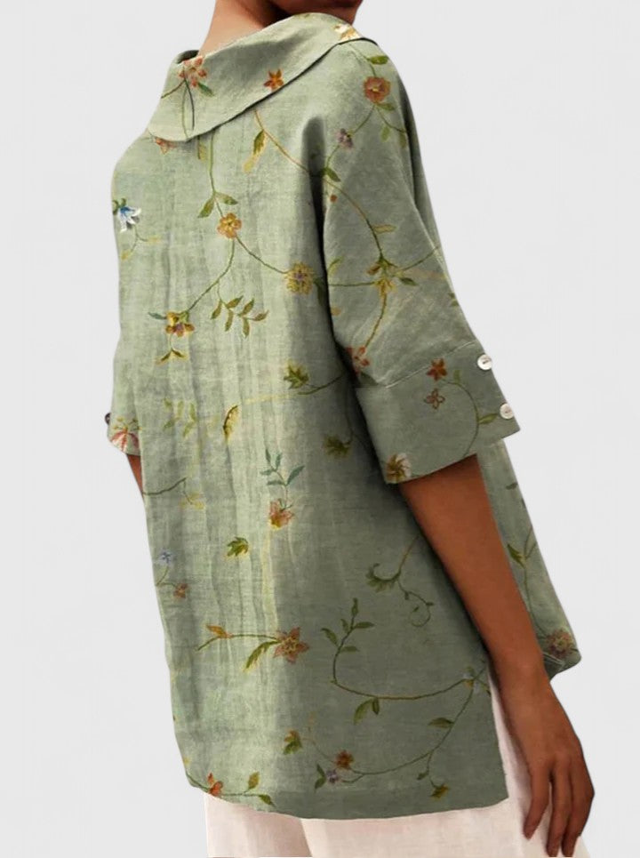 Roselyn | Relaxed Floral Blouse