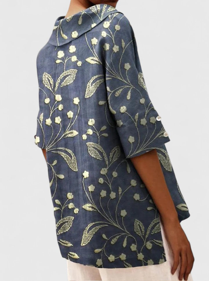 Roselyn | Relaxed Floral Blouse