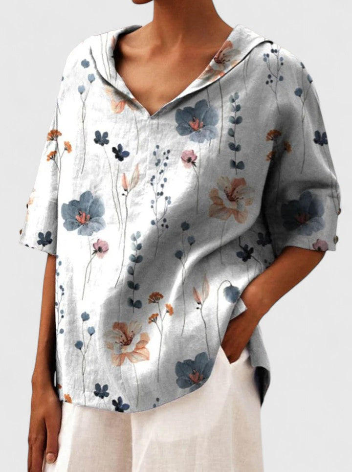 Roselyn | Relaxed Floral Blouse