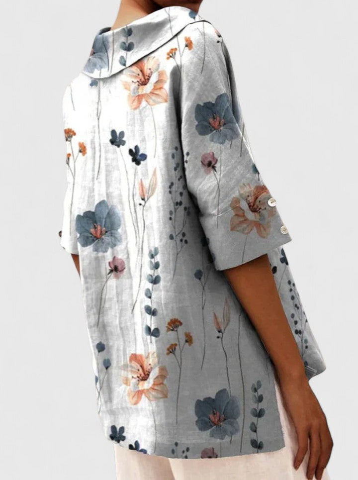 Roselyn | Relaxed Floral Blouse