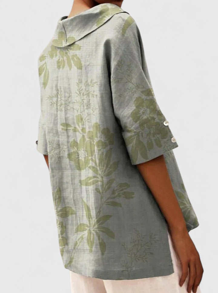 Roselyn | Relaxed Floral Blouse