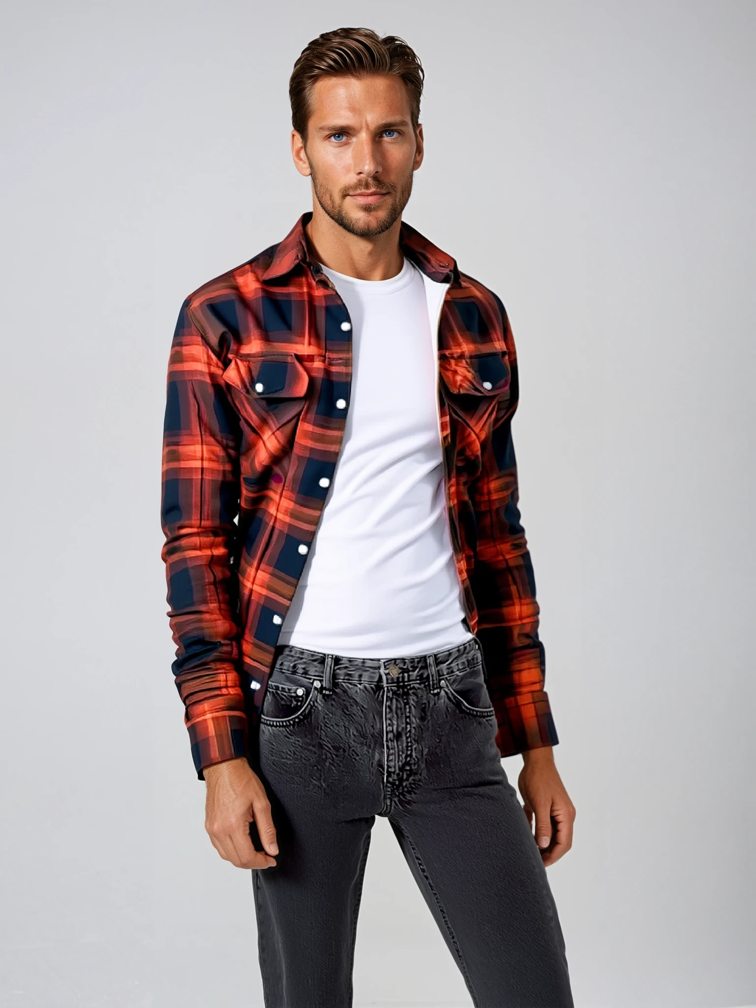 Jace | Comfort Checked Jacket