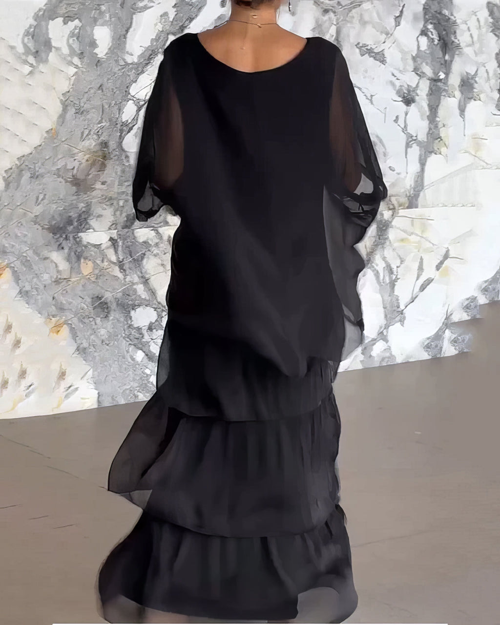 Vittoria | Divine Ruffled Maxi Dress