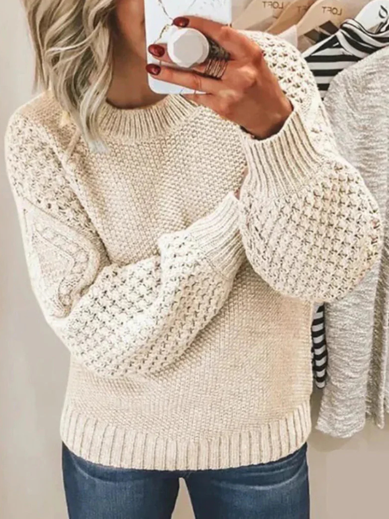 Evarie | Comfy Crewneck Sweater