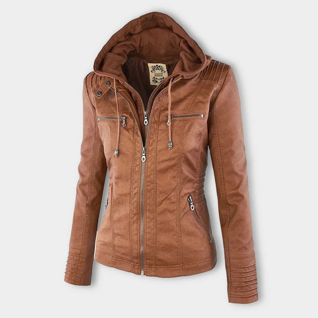 Chantal | Elegant Edge Zip-Up Jacket