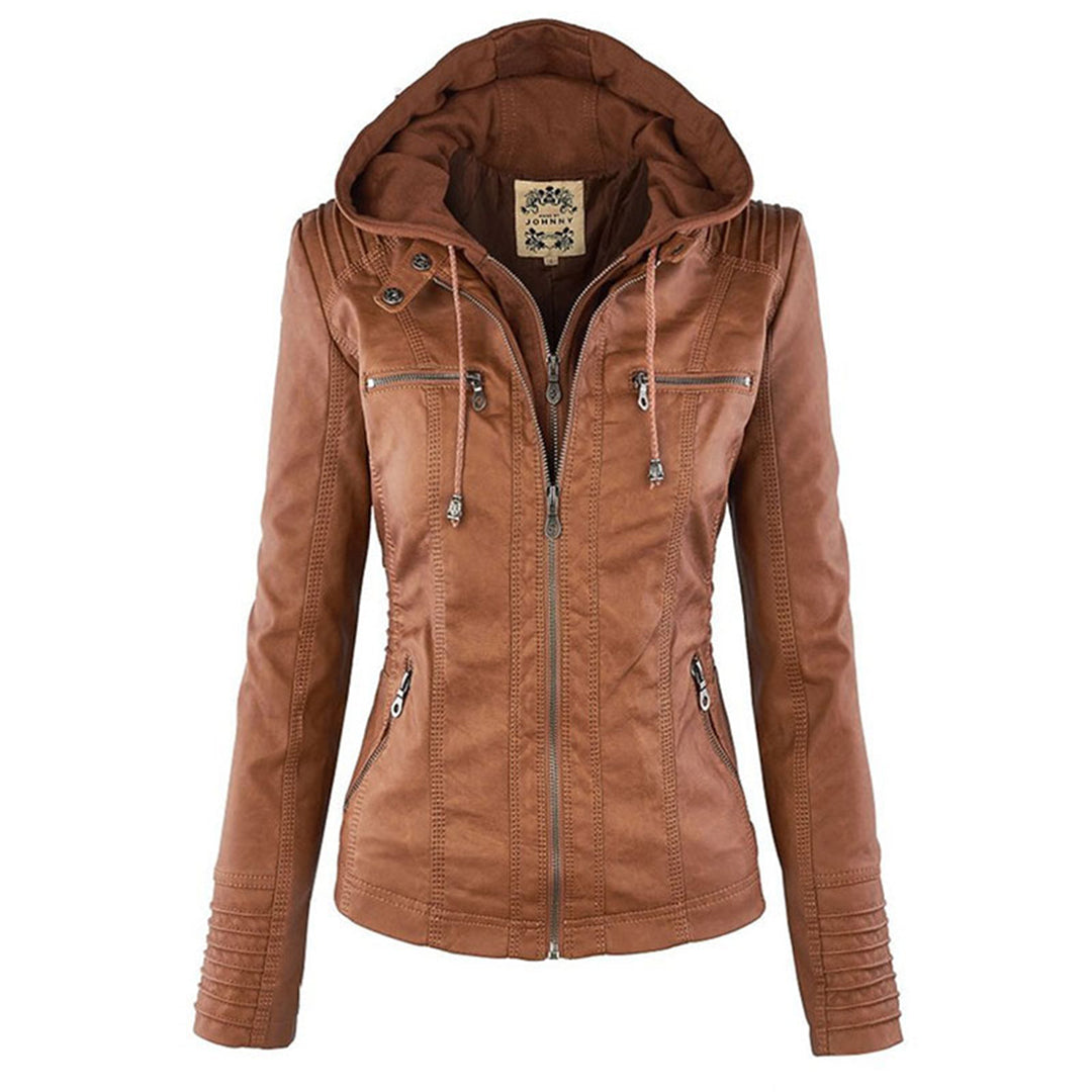 Chantal | Elegant Edge Zip-Up Jacket