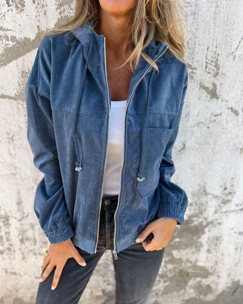 Thamia | Elegant Relaxed Fit Hoodie