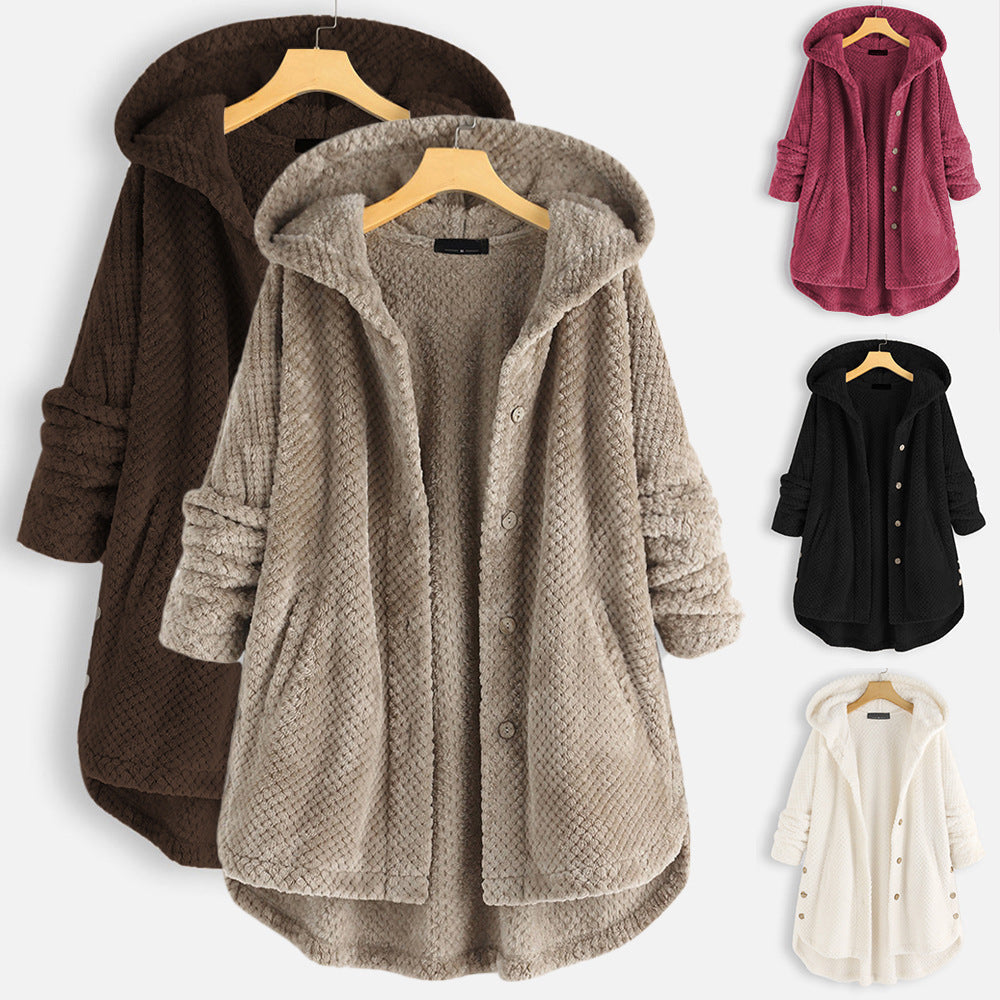 Kara | Cozy Hooded Coat