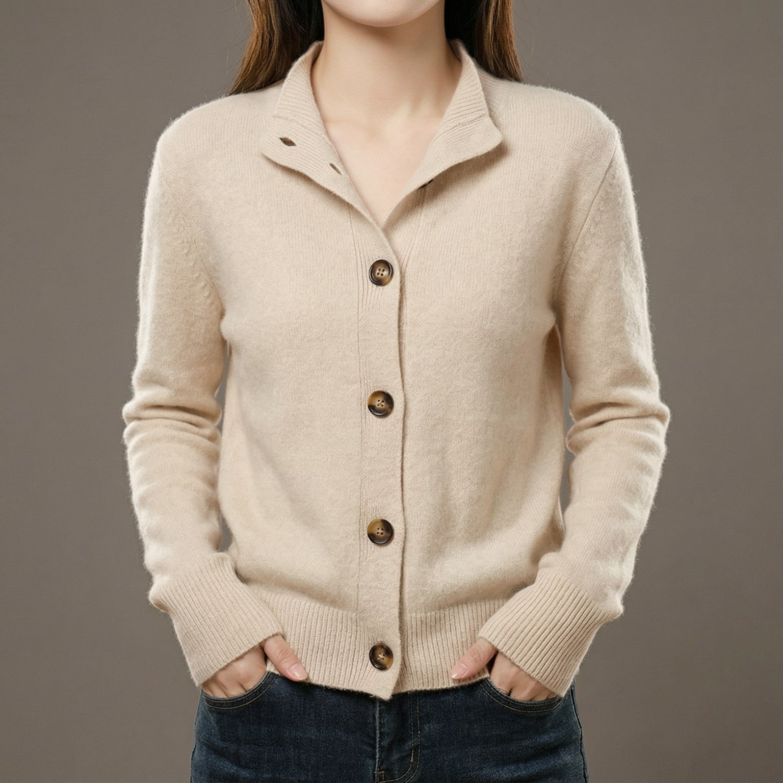 Skye | Classic Button Cardigan
